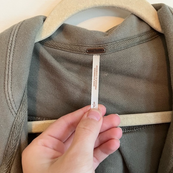 Like New Free People Ruby Jacket - Olive S - Picture 3 of 3